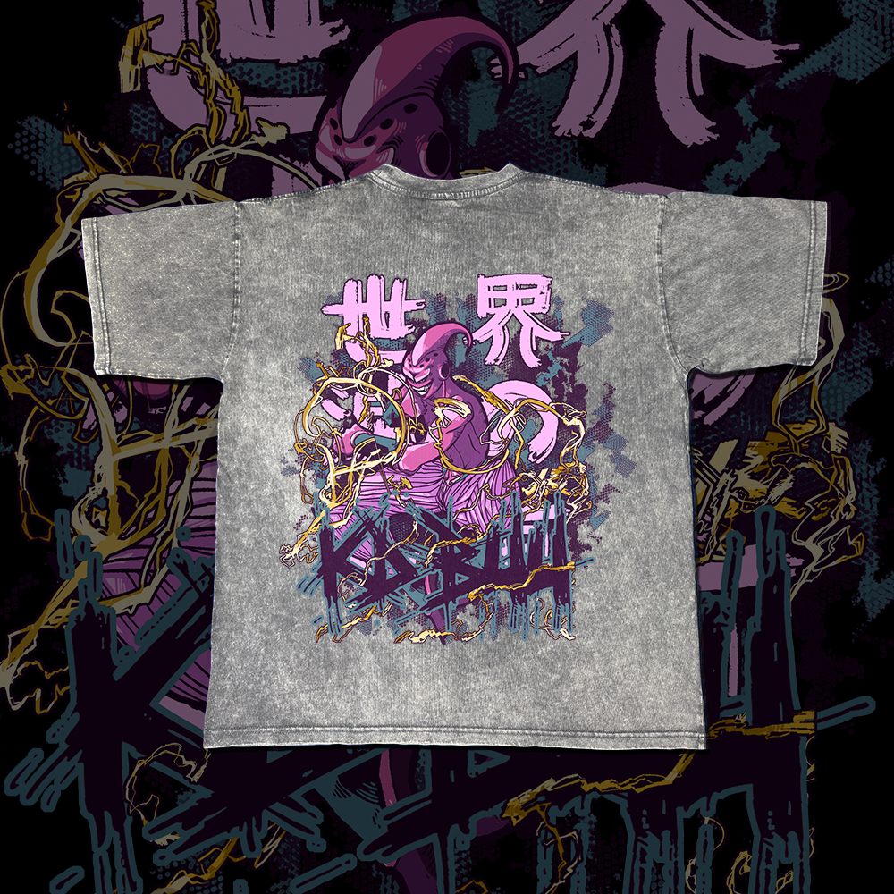 CAMISETA KID BU LIMITED EDITION B0RJACS X OTAKUDOG
