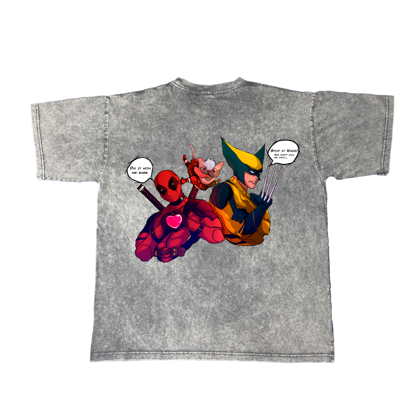 CAMISETA OVERSIZE MARVEL EDITION -DEADPOOL3