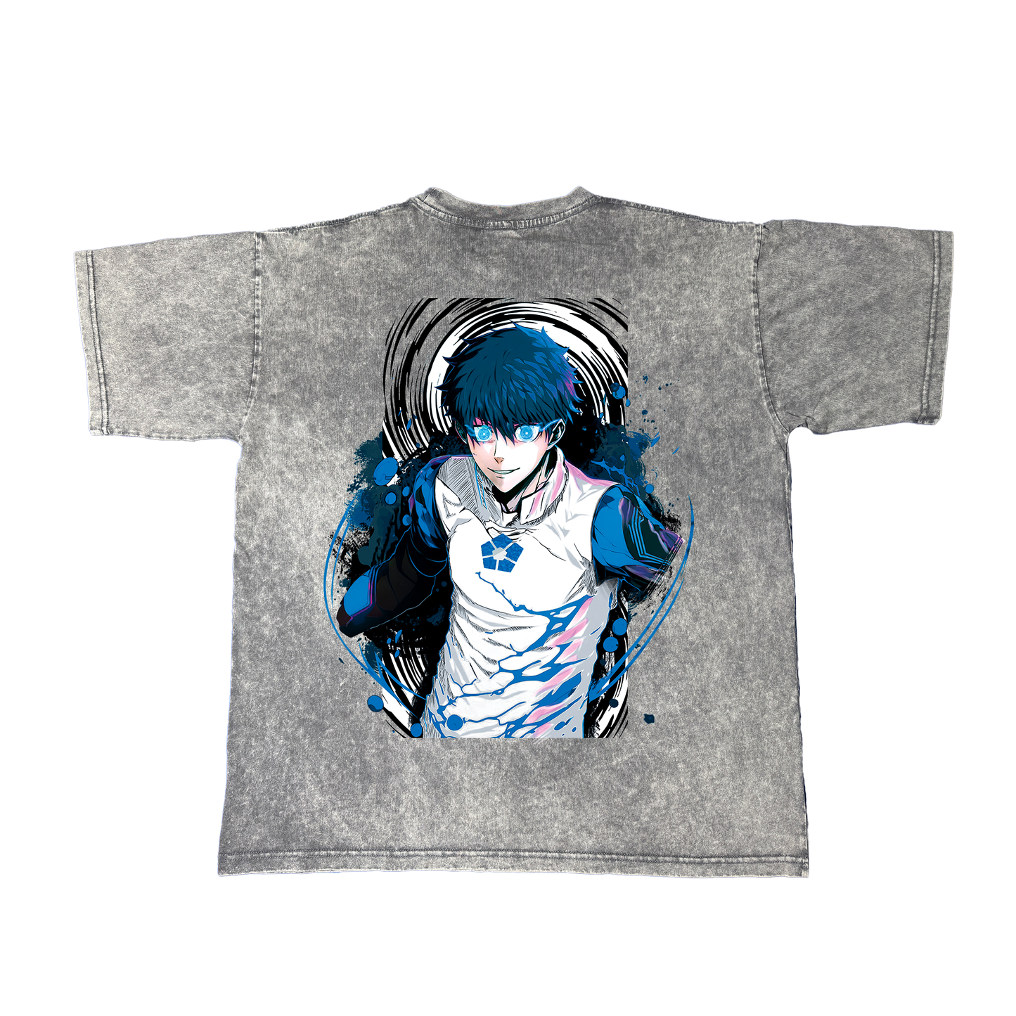 CAMISETA OVERSIZE BLUE LOCK EDITION - ISAGI