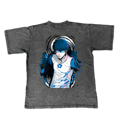 CAMISETA OVERSIZE BLUE LOCK EDITION - ISAGI