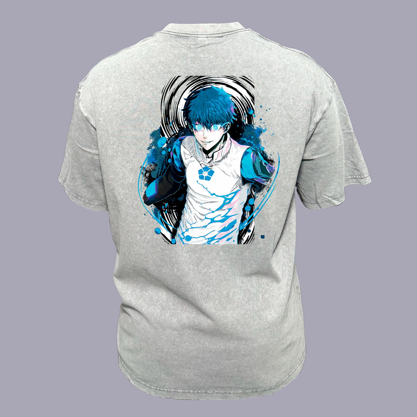 Camiseta Oversize Blue Lock Edition - Isagi