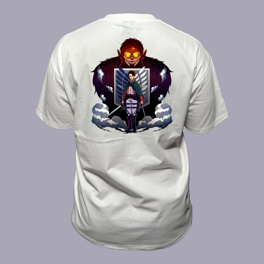 Camiseta Oversize Shingeki No Kiojin - Levi