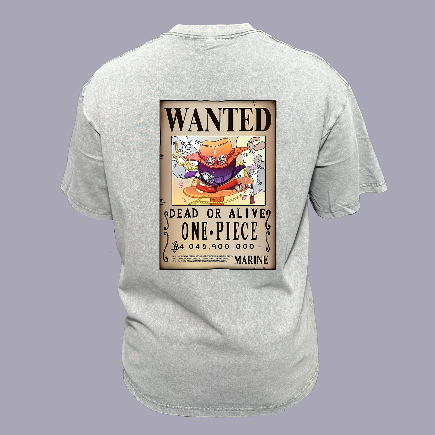 Camiseta Oversize One Piece Edition - Wanted